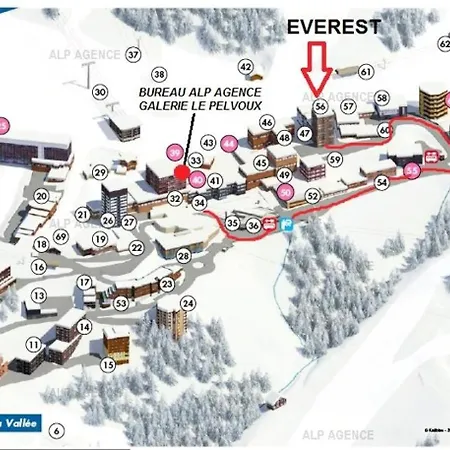 Résidence L'everest - 3 Pièces Pour 7 Personnes 154 Appartement