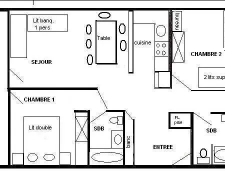 Apartamento Résidence L'everest - 3 Pièces 6/7 Pers - L'everest - 072ev -plagne Centre Mae-6154 *