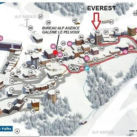 Apartment L'everest - 3 Pieces 6/7 Pers - L'everest - 072ev -plagne Centre Mae-6154 La Plagne